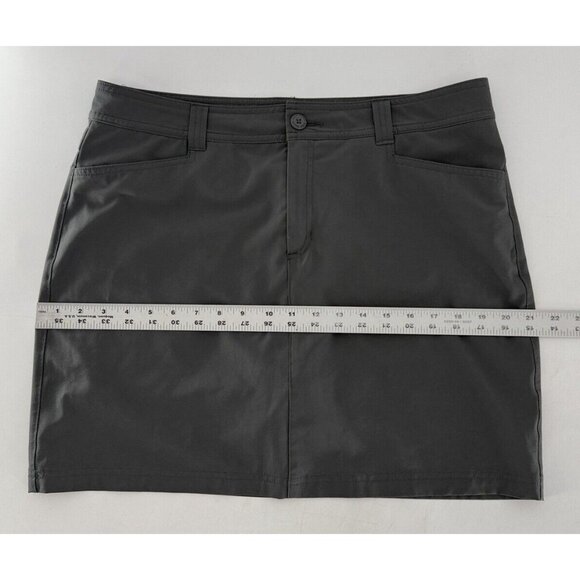 Eddie Bauer Women’s Gray Skort Skirt Under Shorts Outdoor Active Size 10 - Picture 9 of 9